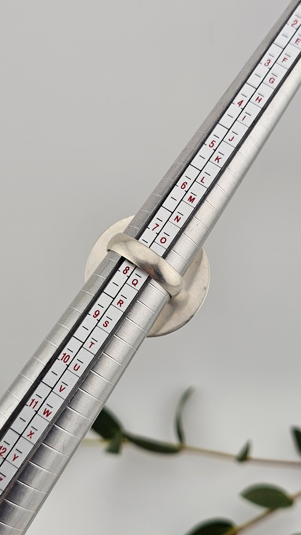 925 Sterling Silver Large,Round, Textured Statement Ring,size O 1/2