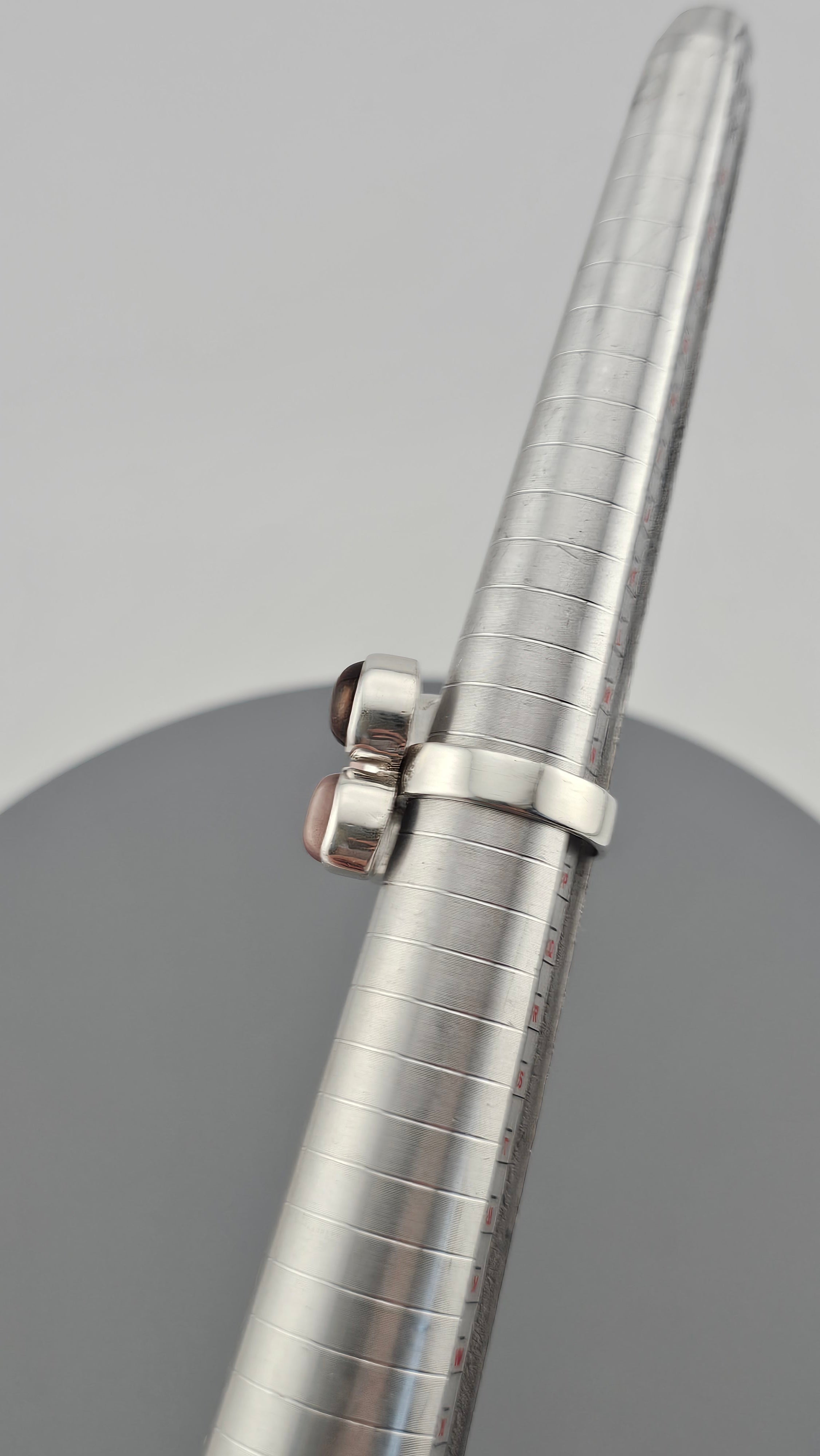 925 Sterling Silver Ring Featuring Multicoloured Gemstones, size N 1/2