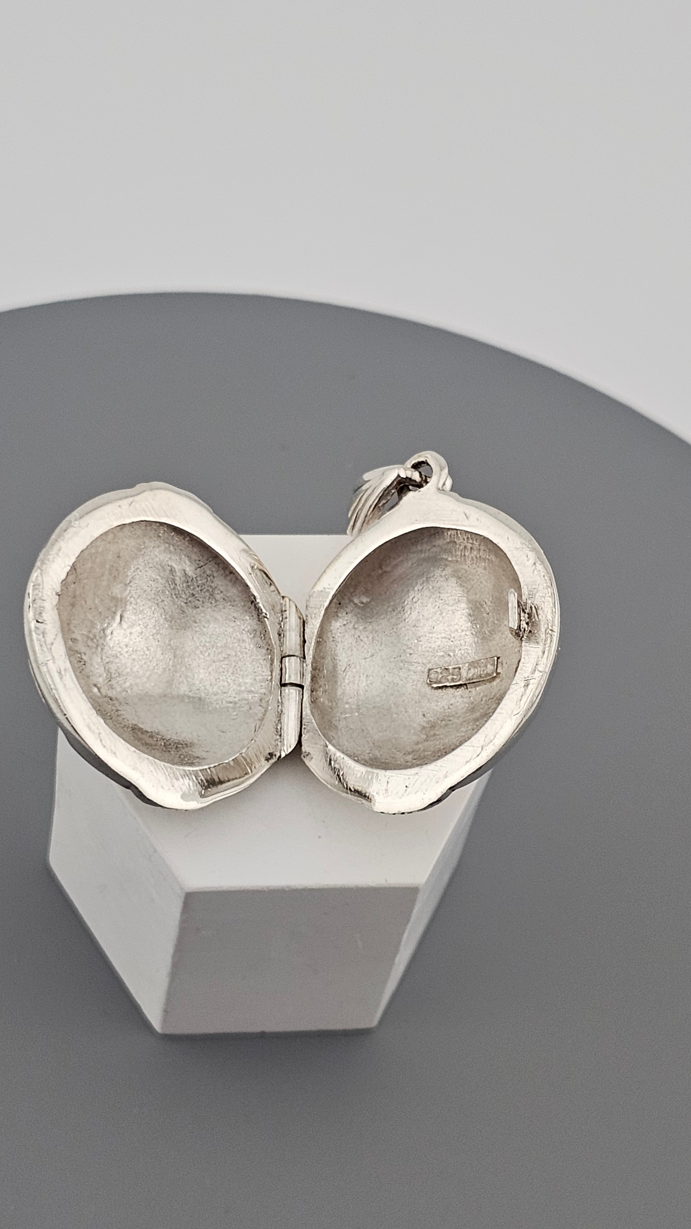 Genuine Kit Heath Celtic Chunky Locket Heavy Sterling Silver Pendant