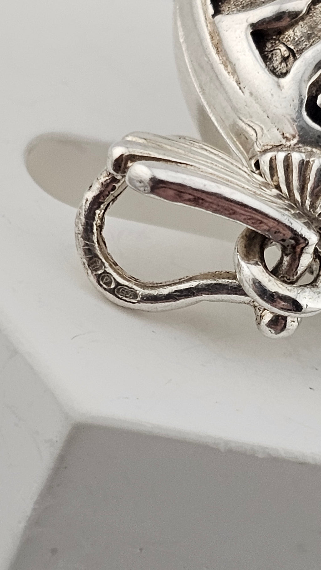 Genuine Kit Heath Celtic Chunky Locket Heavy Sterling Silver Pendant