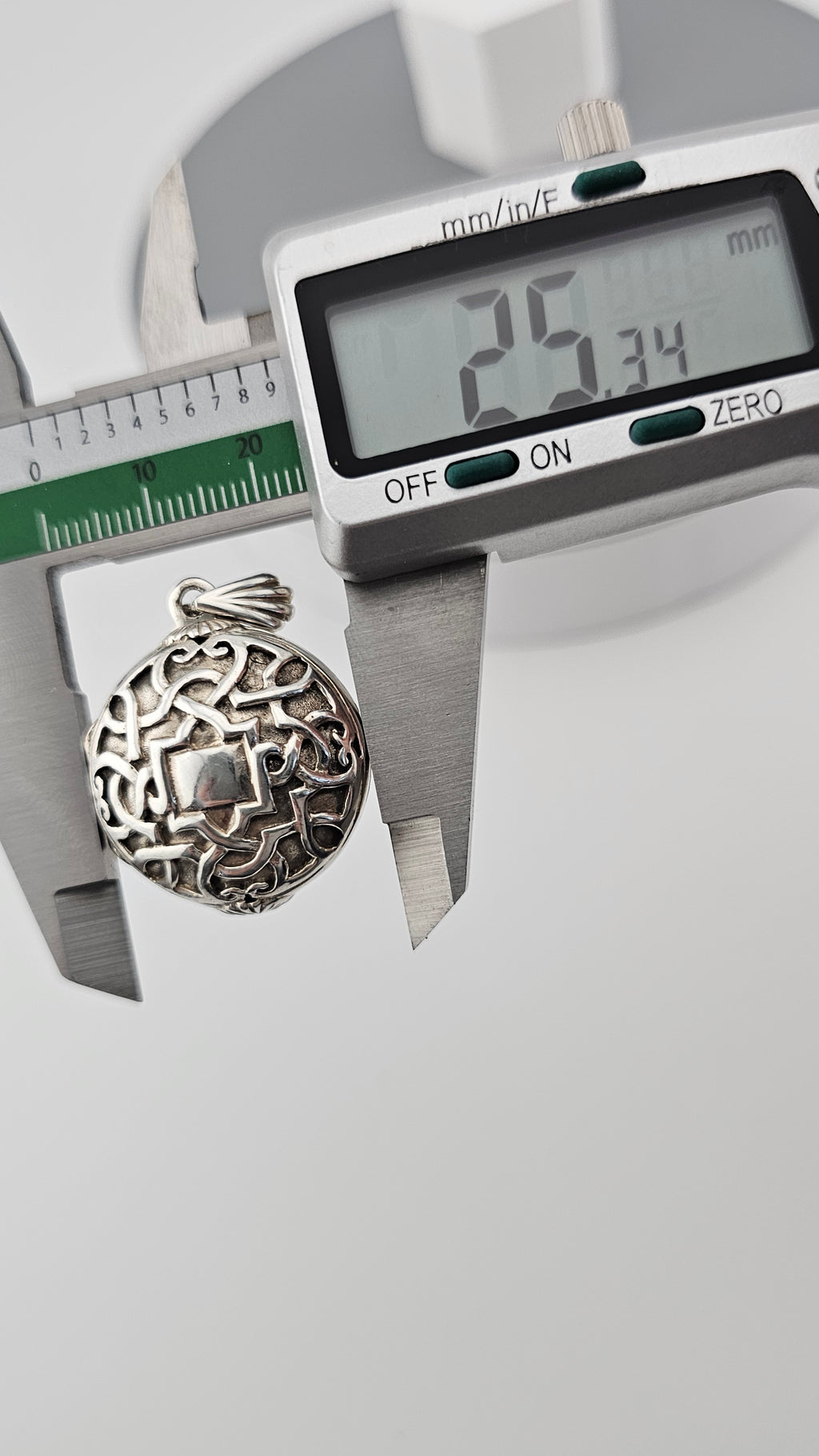 Genuine Kit Heath Celtic Chunky Locket Heavy Sterling Silver Pendant