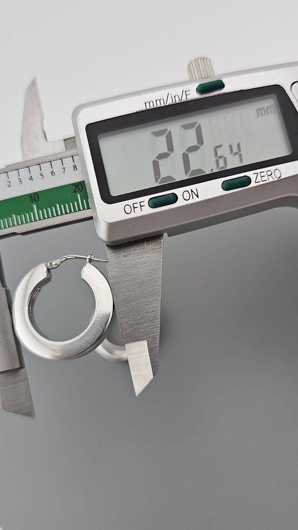 925 Sterling Silver Hoop Tube Earrings