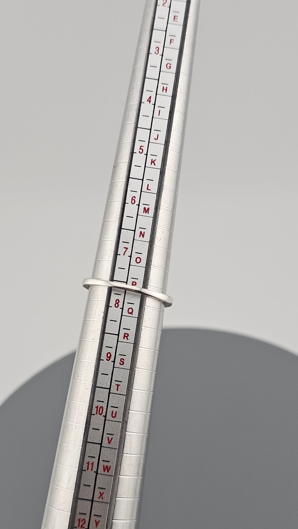 925 Sterling Silver Solitaire Ring Featuring Trillion cut Smokey Quartz, size O 1/2