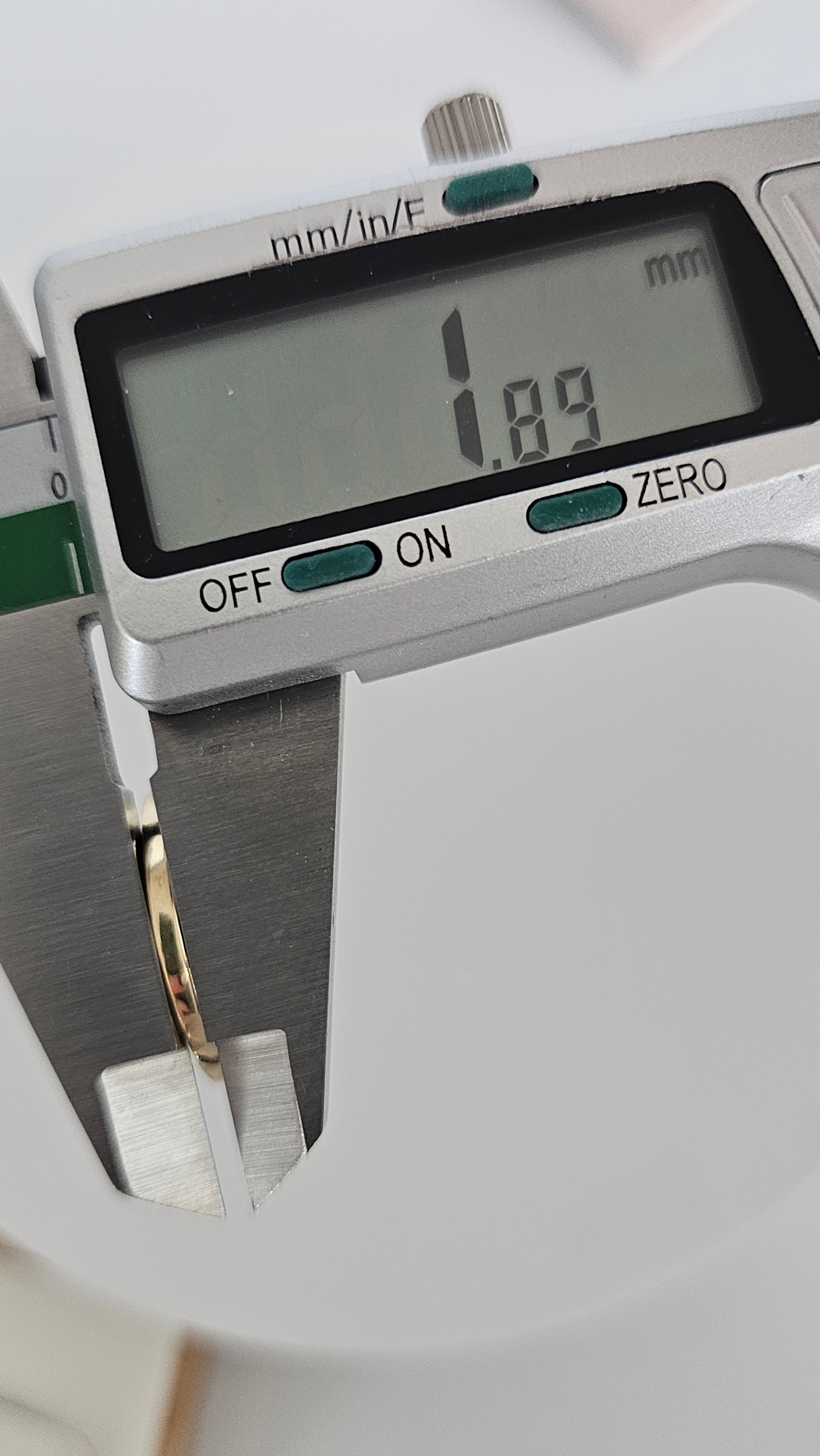 14ct Yellow Gold Solitaire Ring Set With 2.02ct Brilliant Cut Natural Diamond, Size Q